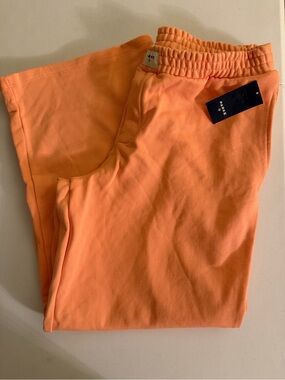 Parke x Target Peach Wide-Leg Boxer Sweatpants